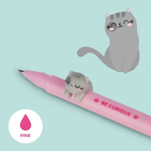 Gelstift Kitty von Legami mit rosa Tinte
