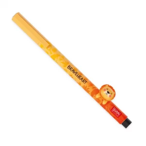 Gelstift Löwe von Legami mit schwarzer Tinte