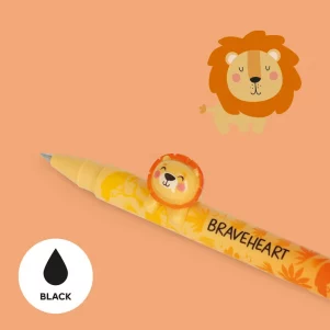 Gelstift Löwe von Legami mit schwarzer Tinte