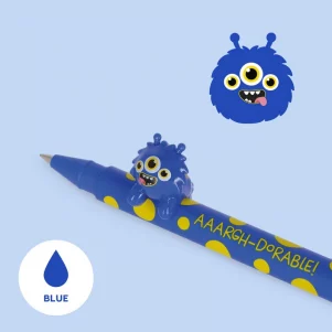 Gelstift Monster von Legami mit blauer Tinte
