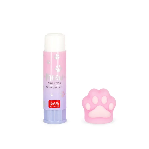 Legami Klebestift „Feelin’ Glued – Kitty“ – 8 g, stark & sauber klebend