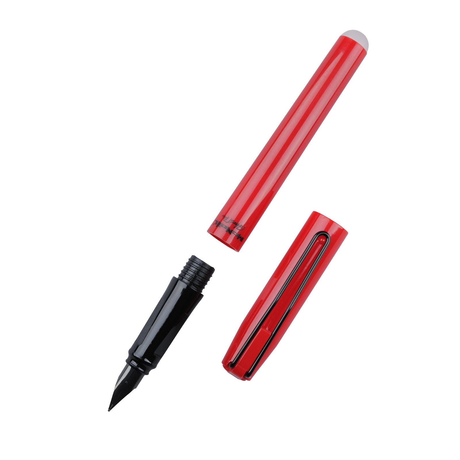 McNeill – Ghost Pen radierbarer Füller Metallclip rot