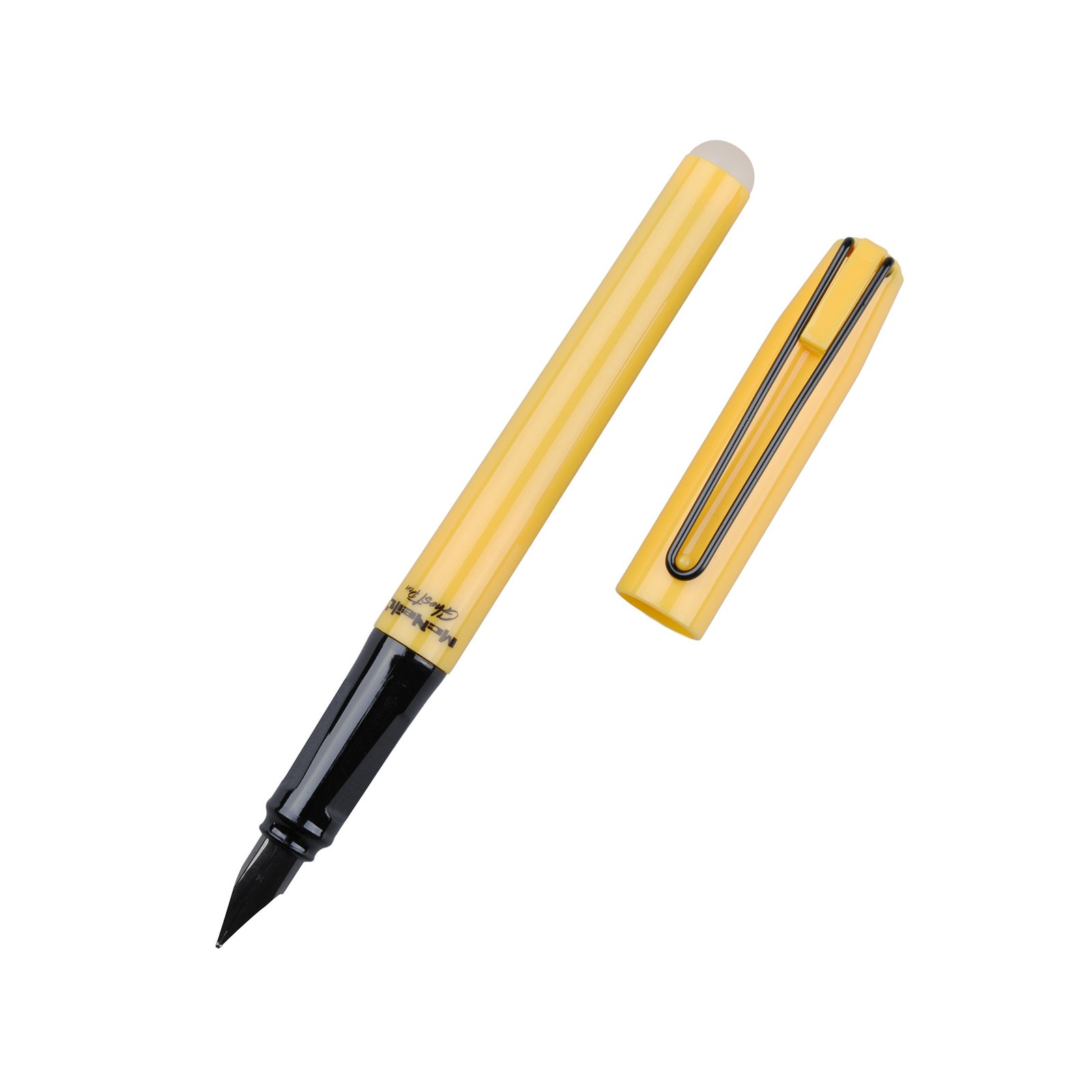 McNeill – Ghost Pen radierbarer Füller Metallclip gelb