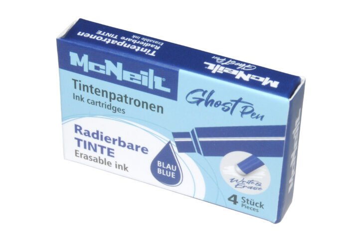 McNeill – Ghost Pen Tintenpatronen 4er blau