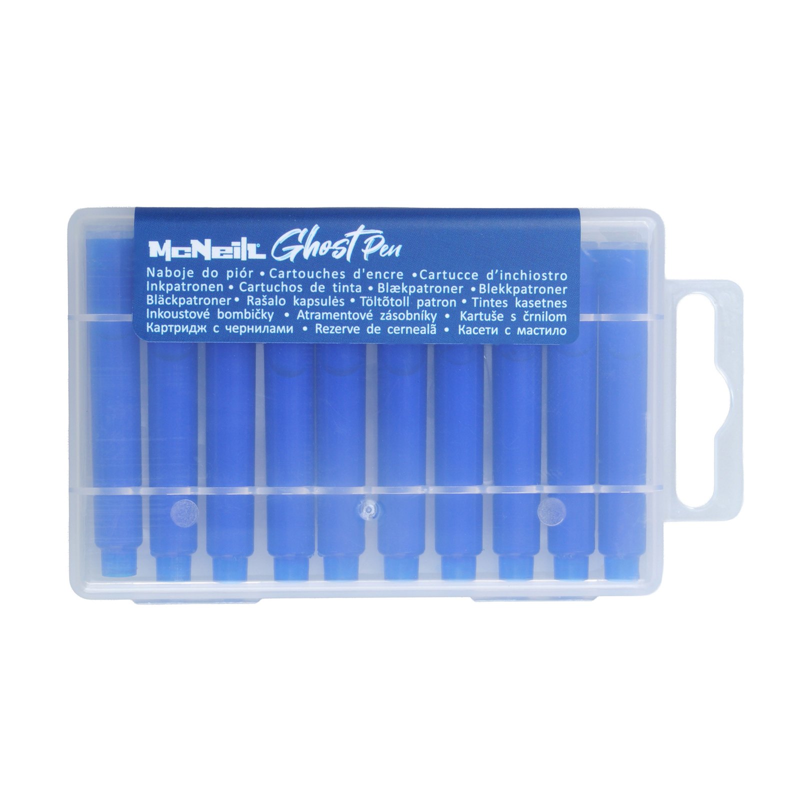 McNeill – Ghost Pen Tintenpatronen 10er blau